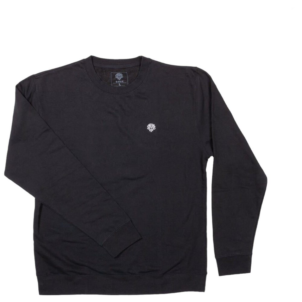 Odyssey BMX Stitched Monogram Sweater Pullover - Schwarz - Bikers Base