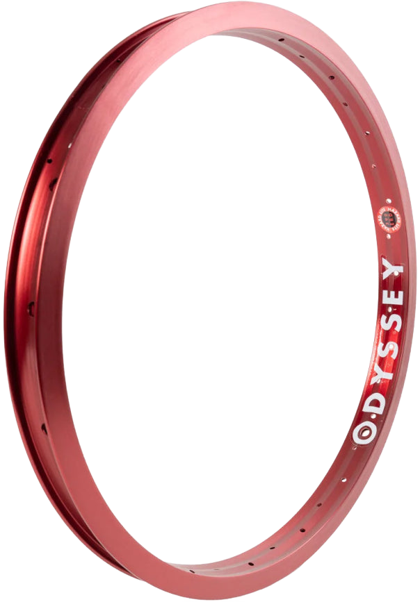 Odyssey Hazard Lite 20 Zoll BMX Felge Schwarz Chrom Rot Blau - Bikers Base