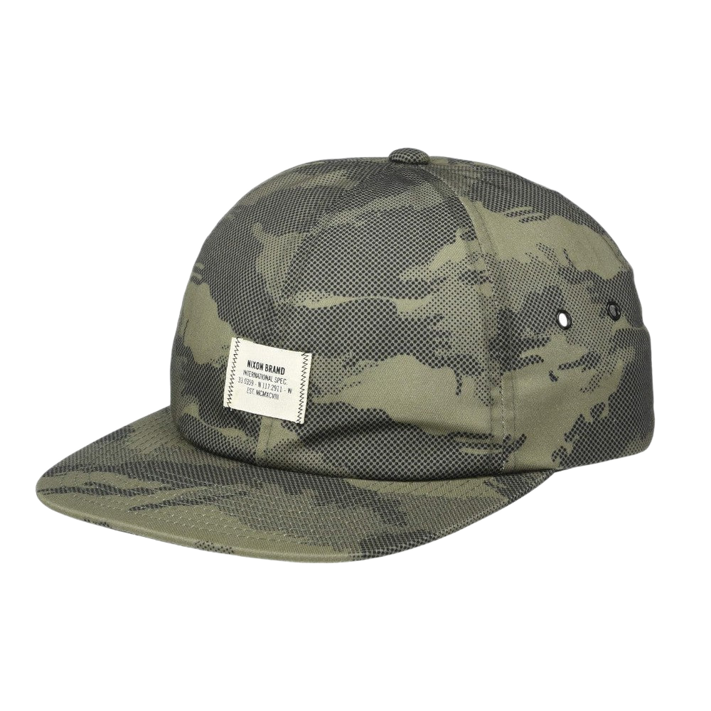 Nixon -  Nixon Coast Snapback Kappe Camo - Bikers Base BMX