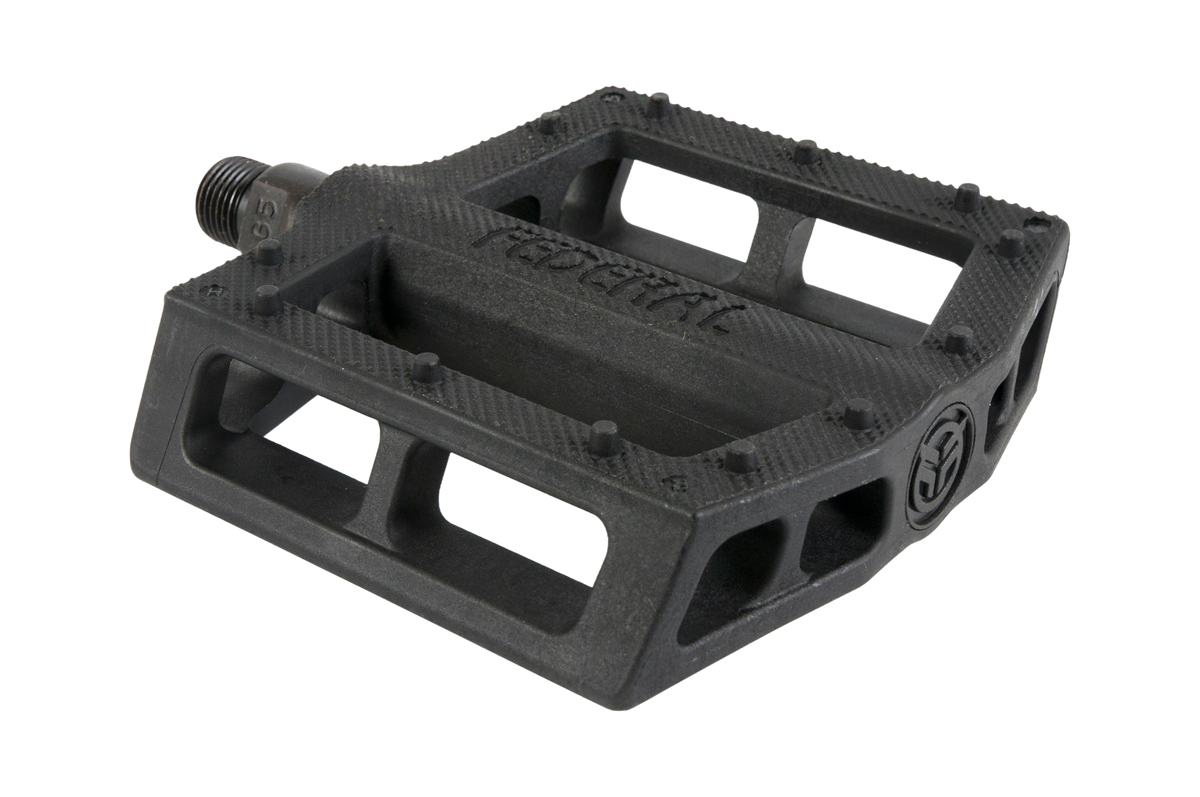 pedale schwarz Federal CONTACT BMX Plattform Nylon 9/16'' The important one is freebie COLOUR:Forest Mirror