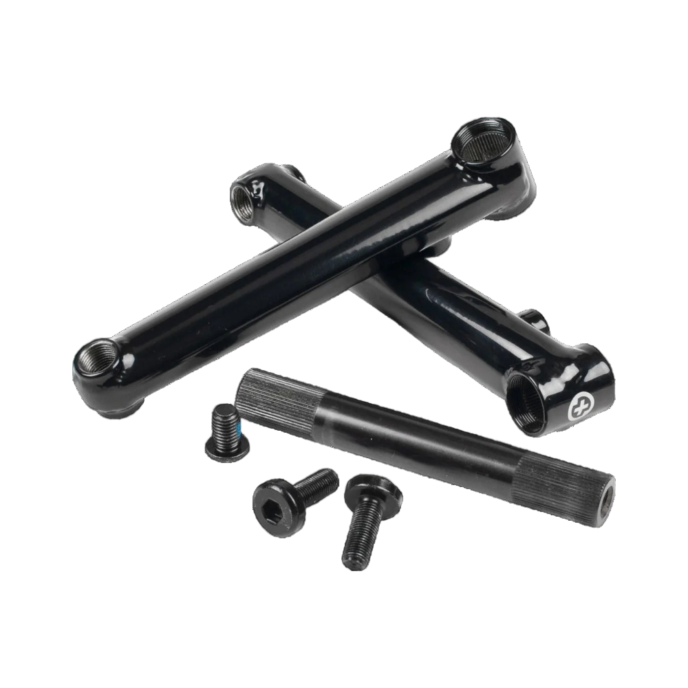 Salt Plus -  SaltPlus Pro 48 BMX Kurbel 3teil inkl. Mid BB Tretlager - Bikers Base BMX