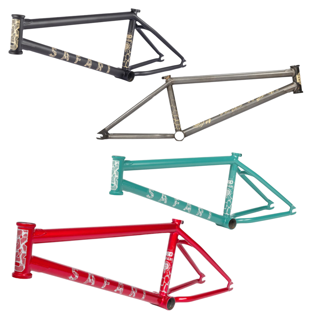 BSD SAFARI V3 BMX Rahmen (Reed Stark Signature) - Bikers Base