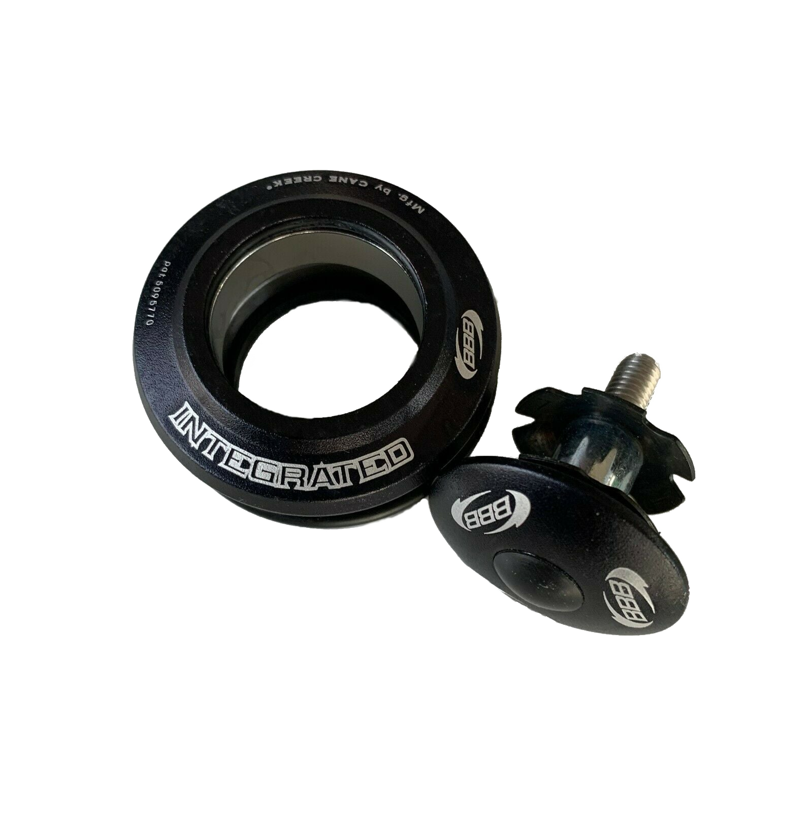 BBB -  BBB BHP-03 1 Zoll Steuersatz flach Integrated Schwarz 41,8mm IS42/25.4 IS42/27 - bikers-base.myshopify.com