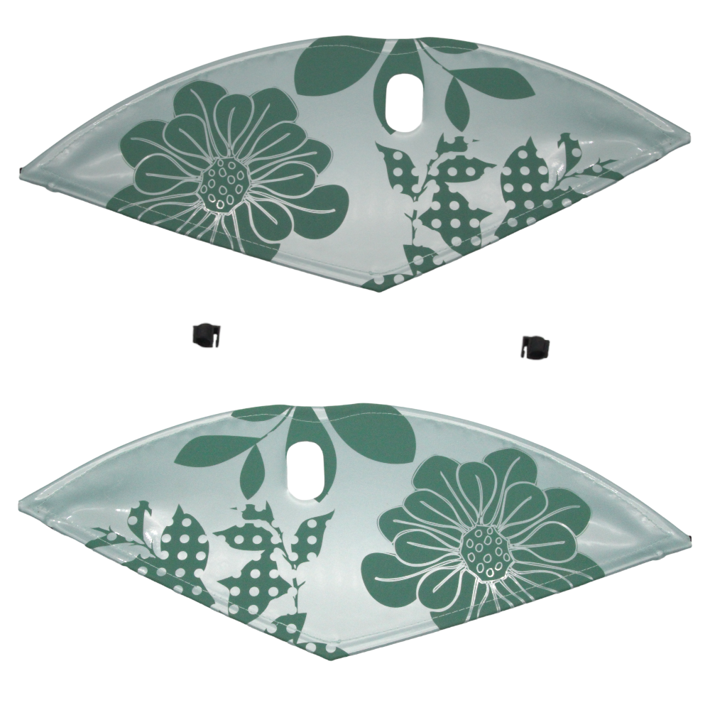 Rockschutz Mantelschoner Speichenschutz für 28 Zoll Hollandräder Türkis - Bikers Base