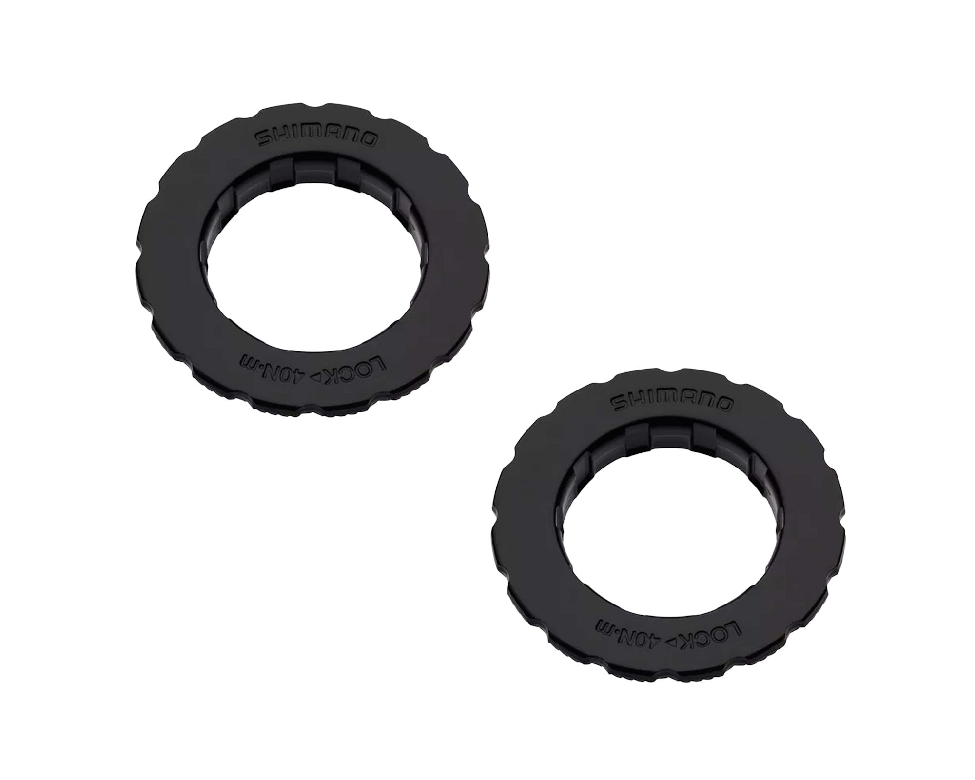 2x Shimano SM-RT30 Disc Center Lock Ring Verschlussring - Bikers Base