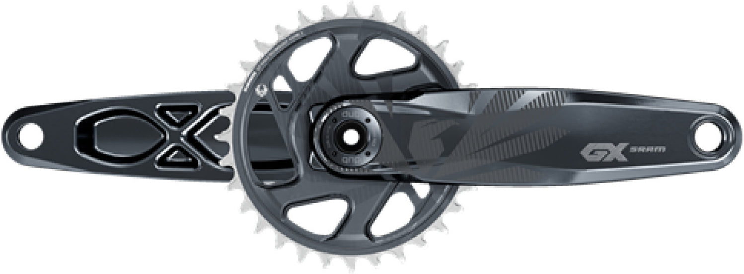 SRAM KURBELSATZ GX EAGLE DUB FAT4 Kurbelgarnitur 1x12 30 Zähne - Bikers Base