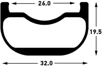 Stan's NoTubes NOTUBES Laufrad, VR, ZTR Arch CB7 27,5