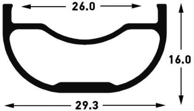 Stan's NoTubes NOTUBES Laufrad, VR, ZTR Arch MK3 27,5