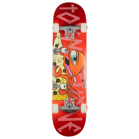 Toy-Machine Pizza Sect Skateboard - Complete Profi Board 7.75