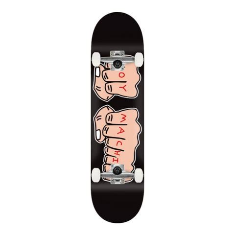 Toy-Machine Fists Skateboard - Complete Profi Skate Board 7.75