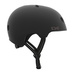 TSG Meta Solid Skate Fahrrad BMX Helm Satin Black 290g (9402319175944)