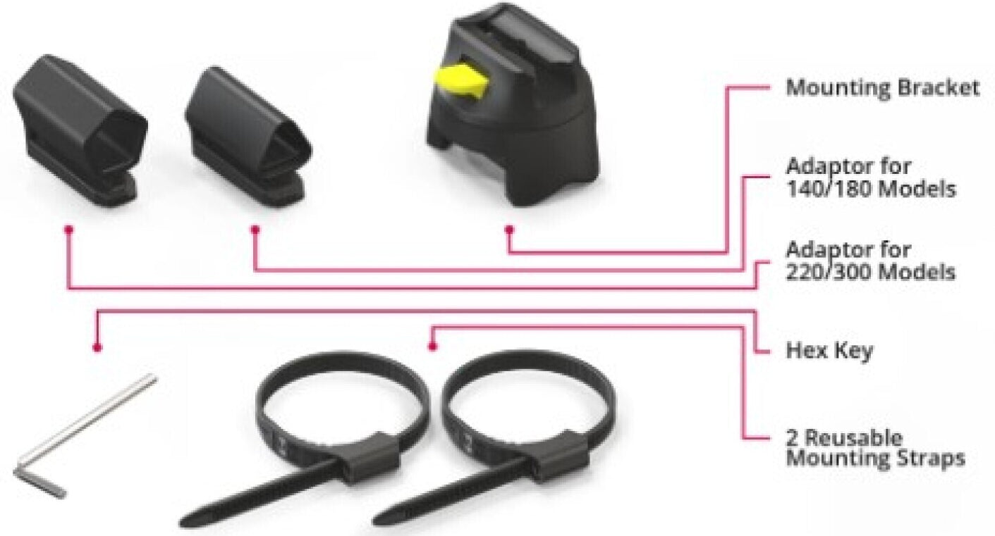 Voxom U-Lock Bügelschlosshalterung bis 65mm - Bikers Base