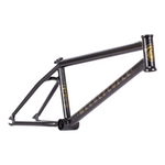 Wethepeople PATHFINDER BMX Street Rahmen 21" Matt Schwarz / Raw (6708082180262)