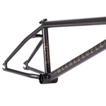 Wethepeople PATHFINDER BMX Street Rahmen 21" Matt Schwarz / Raw (6708082180262)