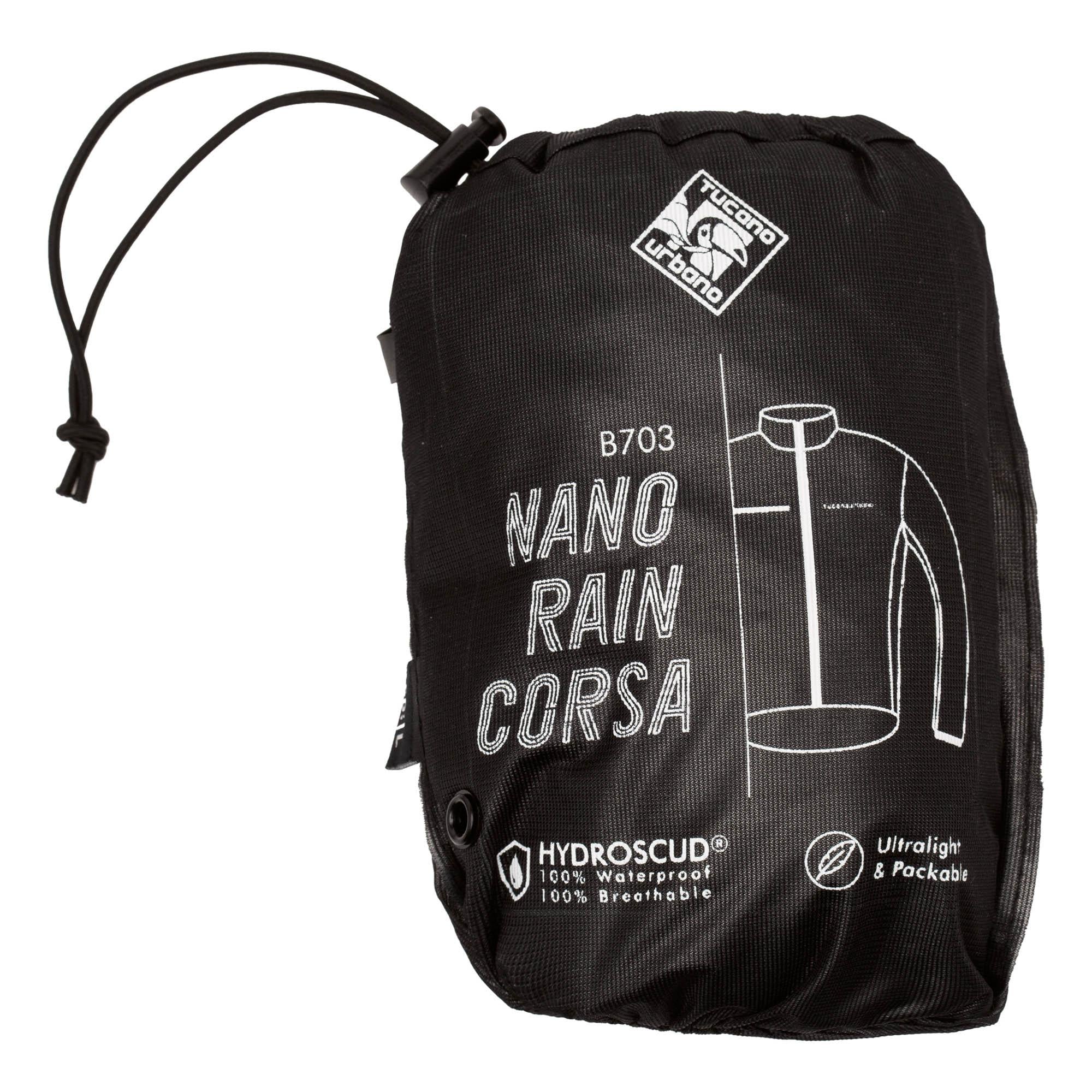 Tucano JACKE NANO RAIN CORSA Road Regenjacke 120Gramm - Bikers Base