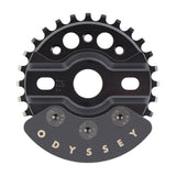 Odyssey Halfbash Street BMX Kettenblatt mit Grindguard 25t 28t schwarz (5756199567526)
