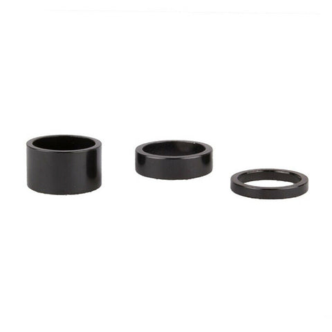 Alu Spacer 5mm 10mm 20mm Schwarz 1 1/8 für Steuersatz BMX MTB Touring Race (5804968411302)