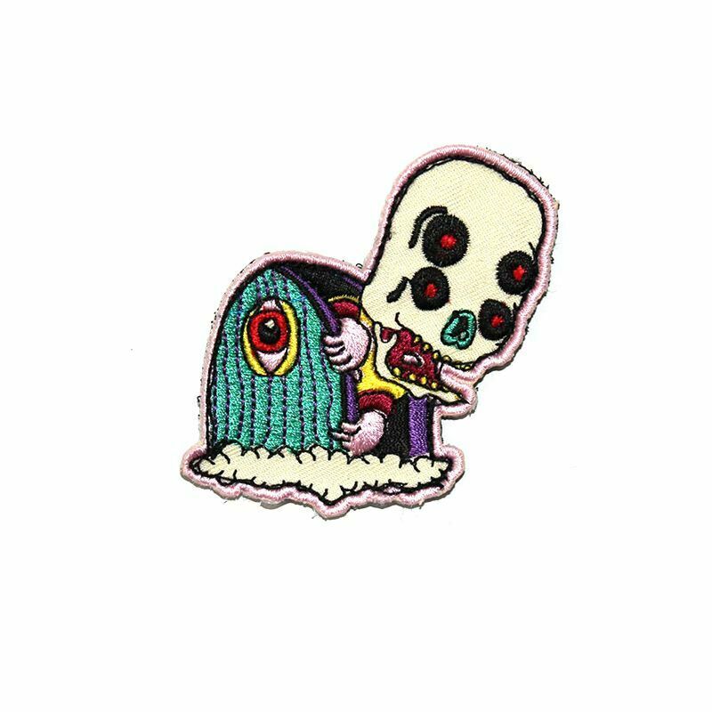 Playgrnd -  74x Playgrnd Klett Patches für Caps Mützen Beanies Aufnäher Stickerei Abzeichen - bikers-base.myshopify.com