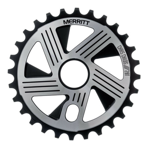 Merritt Chris Childs Boltdrive BMX Kettenblatt, schwarz/silber 28t 30t (5756199796902)