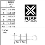 Fuse Alpha Elbow Pad Ellbogenschoner Ellenbogenschützer BMX Dirt Bike MTB (7990472999176)