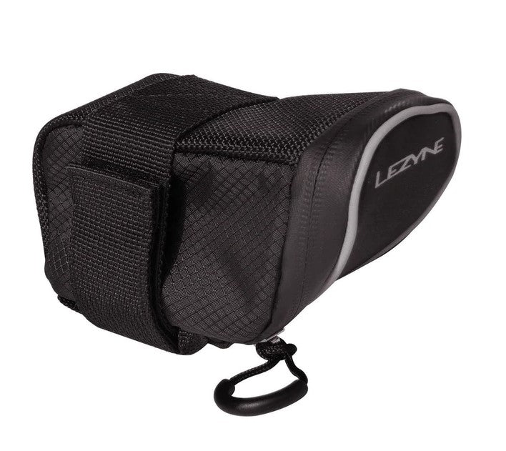 Lezyne Micro Caddy Fahrrad Satteltasche Schwarz / Rot / Reflex - Bikers Base