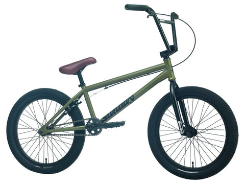 Sunday Scout 20 Zoll BMX Rad - 2022, 21 Zoll Oberrohr, Matte Army Green (7440727507171)