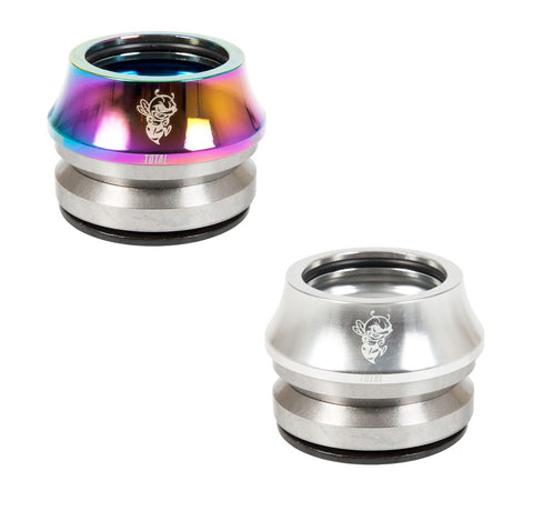 Total BMX KILLABEE Steuersatz 1 1/8'' integrierter Steuersatz Rainbow / Silber (8000877363464)