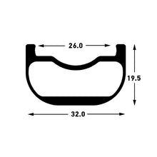 Stan's NoTubes Crest CB7 Carbon 27,5 Zoll Neo 584 Vorderrad 15x110mm (8023084204296)