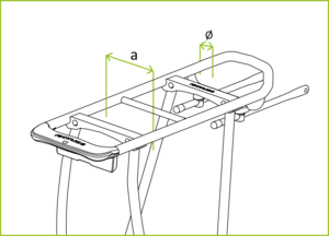Racktime Clamp it Gepäckträger Feder Klemme tubus 10712 - Bikers Base