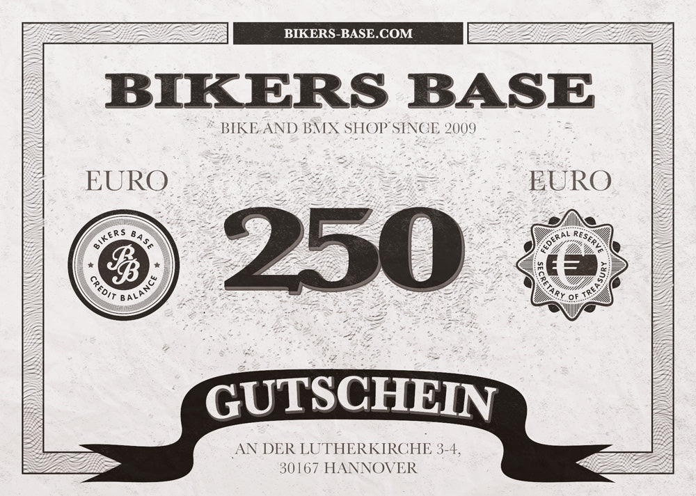 Bikers Base Geschenkgutschein - Bikers Base