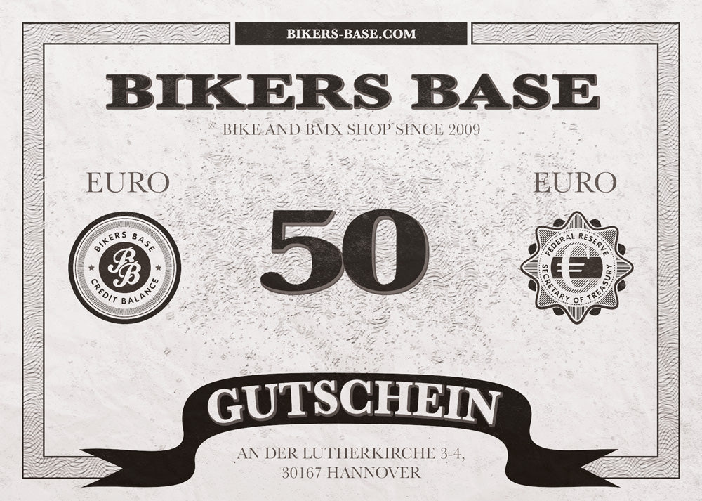 Bikers Base Geschenkgutschein - Bikers Base