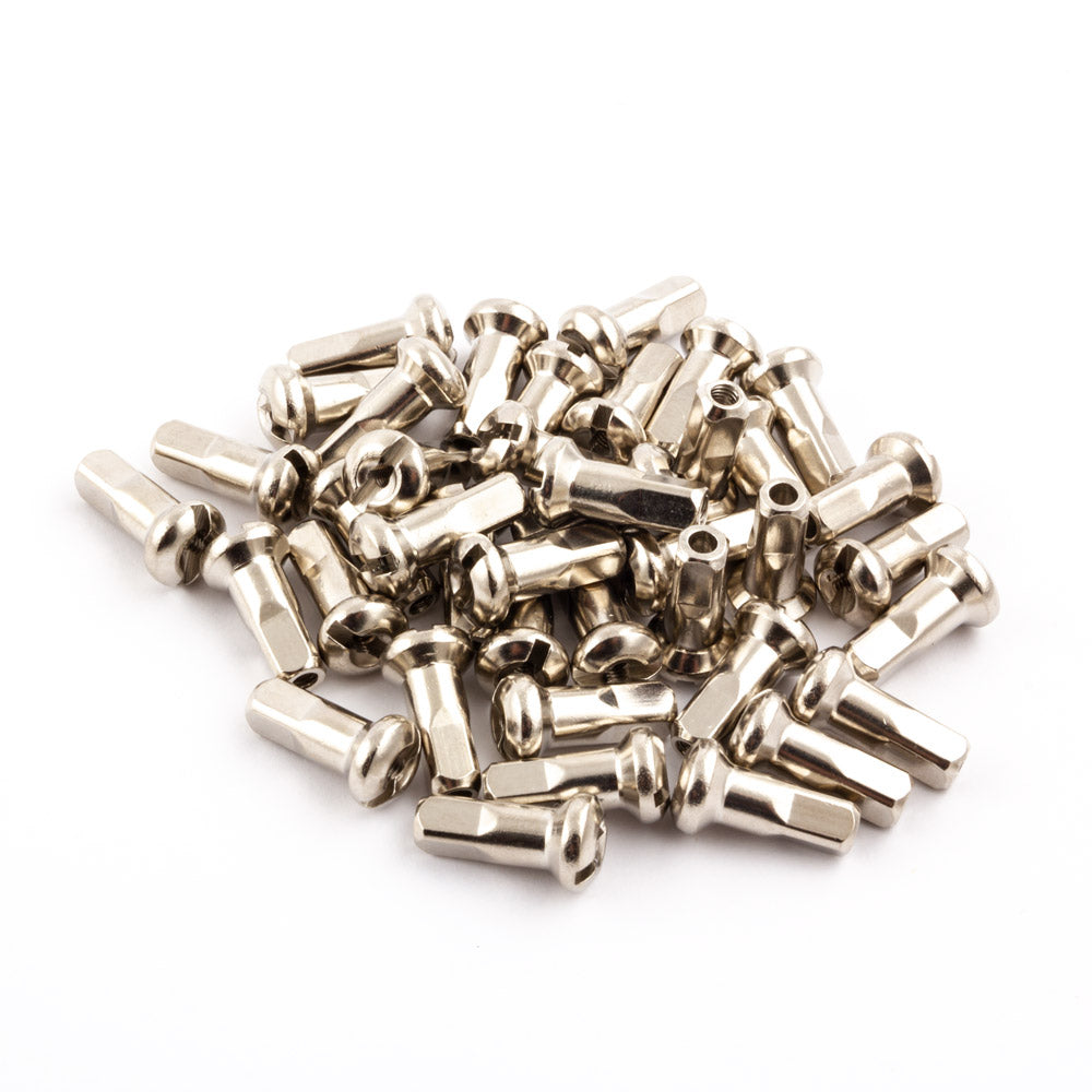 Sapim 14,5mm Speichennippel Reduziernippel 2.0 mm 14G > 13G, 40 Stk. - Bikers Base