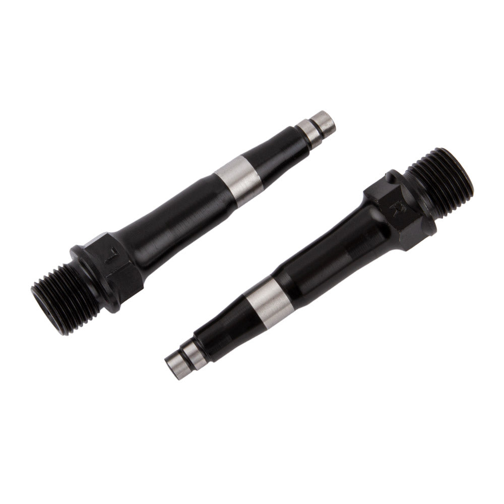 Speedplay Zero Chromoly Ersatz Pedalachsen Set, Schwarz - Bikers Base