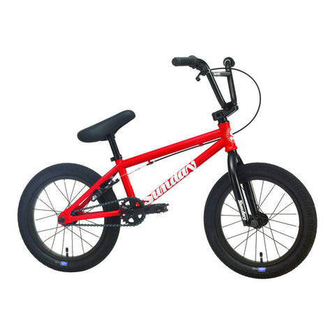 Sunday Primer 16 Zoll Kinder BMX Rad, 2022, Matte Fire Engine Red (7440505864419)