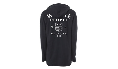 WTP wethepeople Crest Hooded BMX Longsleeve Schwarz XXL (7977800335624)